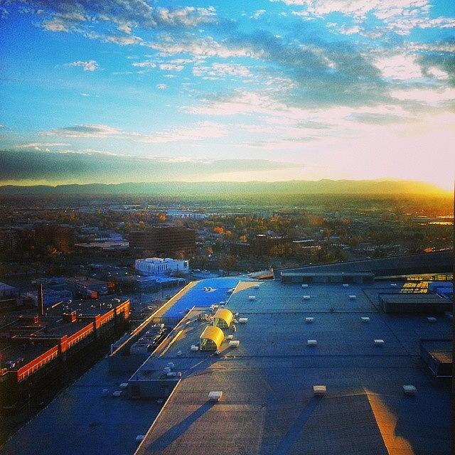 Denver Photograph - Perfect Sunset Tonight by Brittany Leffel