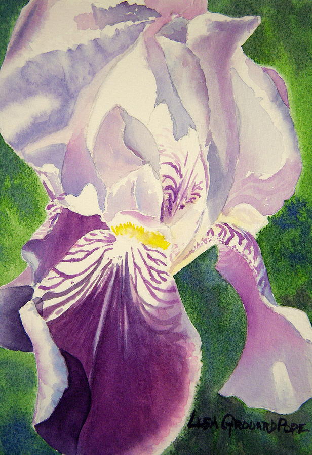 Perfectly Purple Painting by Lisa Pope