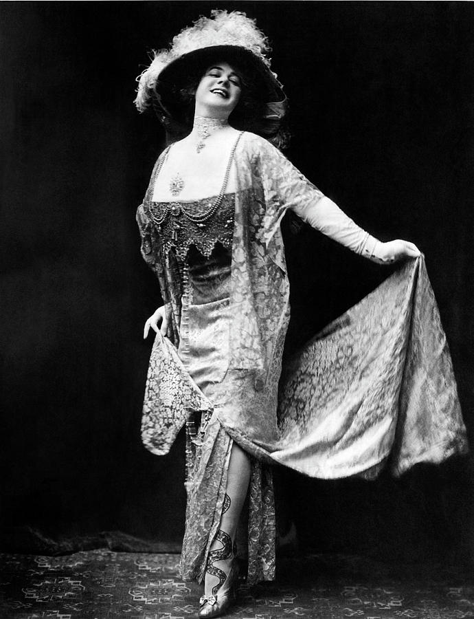 Performer Eva Tanguay Photograph by Underwood Archives