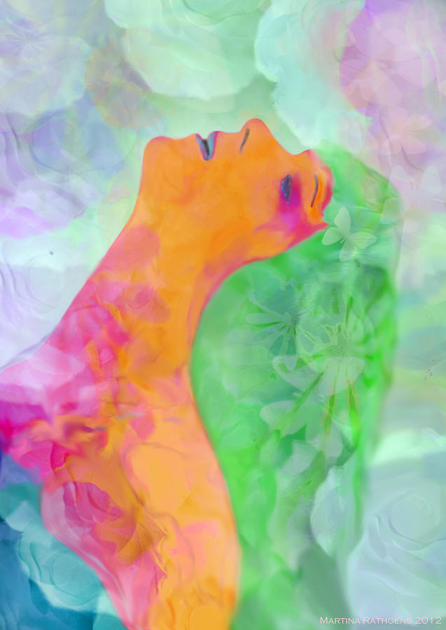 Flower Digital Art - Perfume of Love by Martina  Rathgens