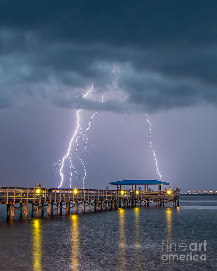 Perilous Pier Photograph by Stephen Whalen - Fine Art America