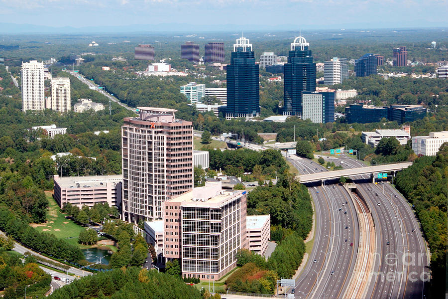 Perimeter Center Atlanta Photograph by Bill Cobb - Pixels