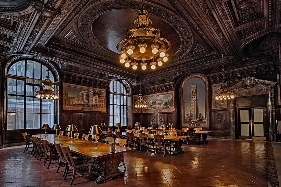 Periodicals Room New York Public Library Photograph by Susan Candelario