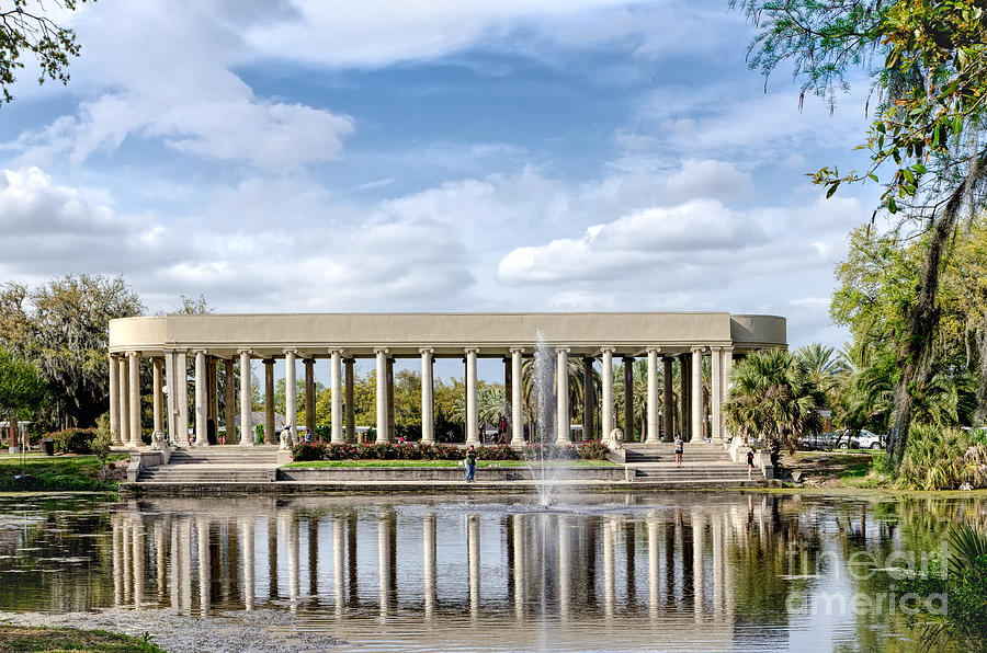 Peristyle in City Park New Orleans Photograph by Kathleen K Parker