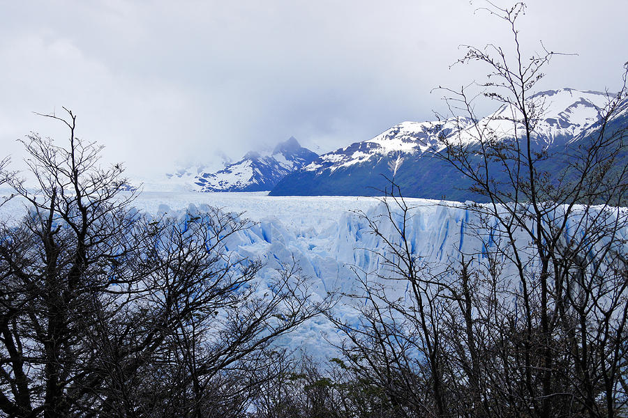 Mountain Photograph - Perito Moreno Glacial Landscape by Michele Burgess