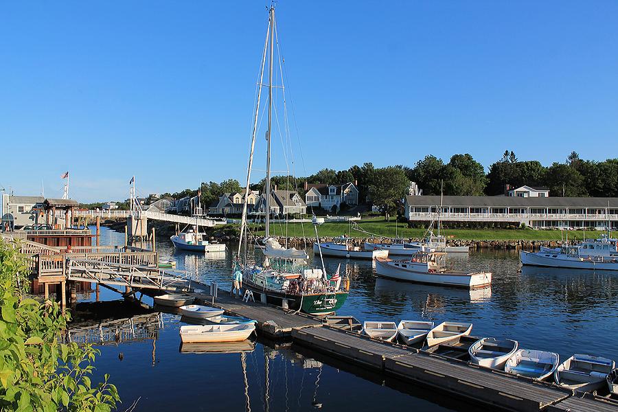 Perkins Cove Ogunquit Maine 2 Photograph by Michael Saunders