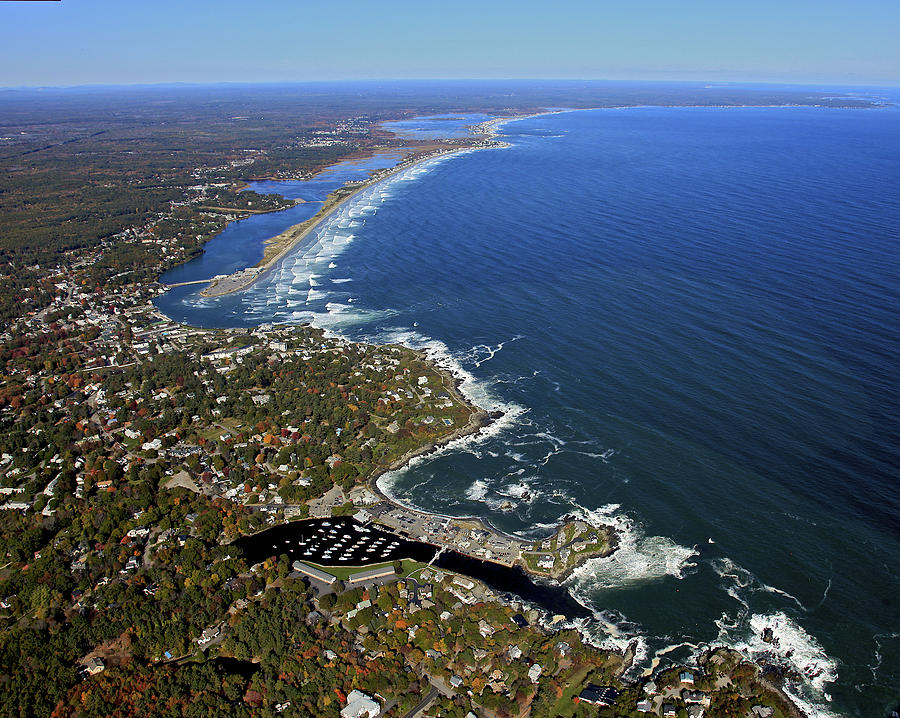 Perkins Cove, Ogunquit Beach, Ogunquit Photograph by Dave Cleaveland