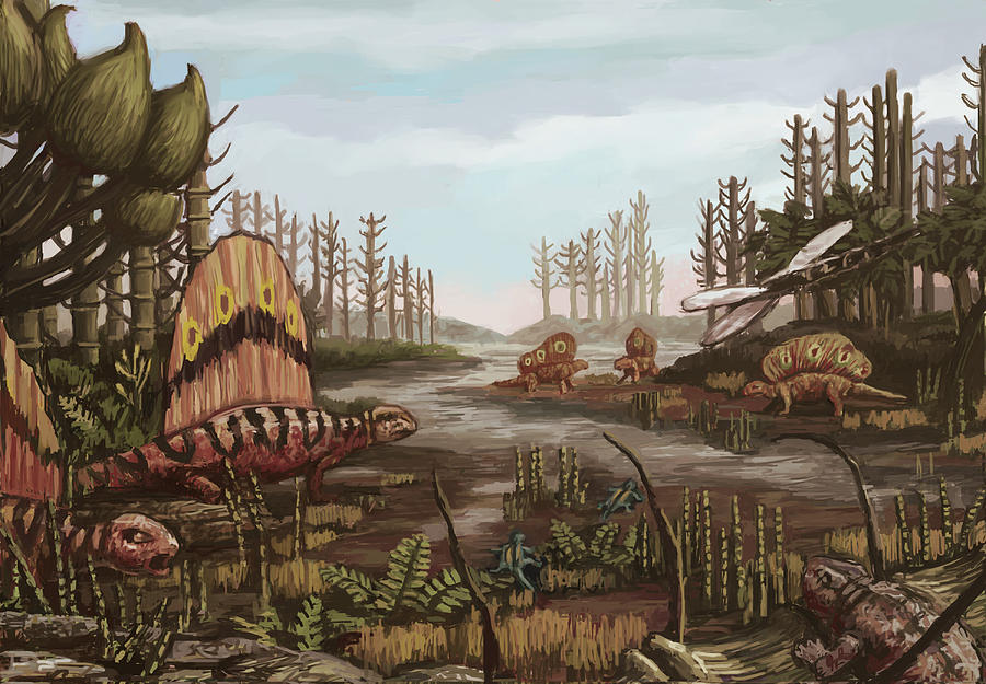 triassic period landscape