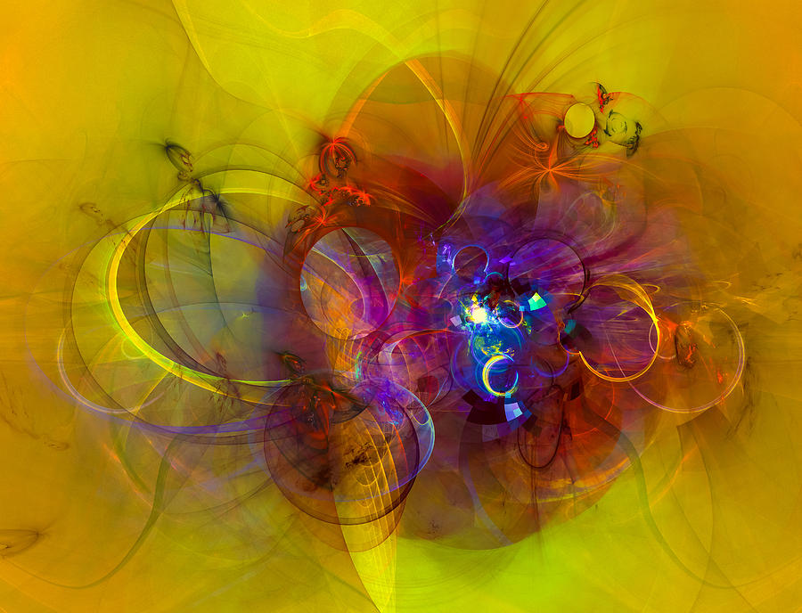 Perpetuum mobile - Abstract Art Digital Art by Modern Abstract