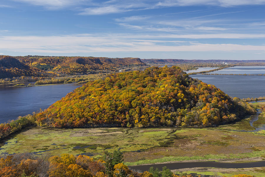 Perrot State Park Vista Autumn 4 Photograph by John Brueske - Fine Art ...