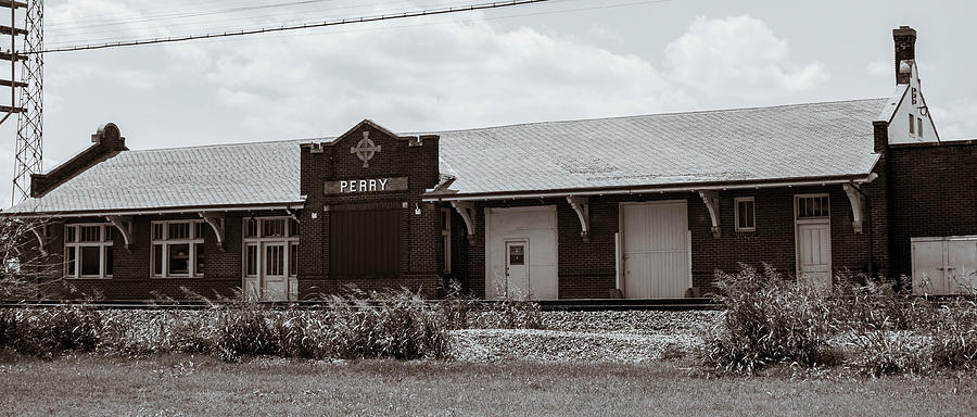 Perry Oklahoma Train Station Photograph by Hillis Creative