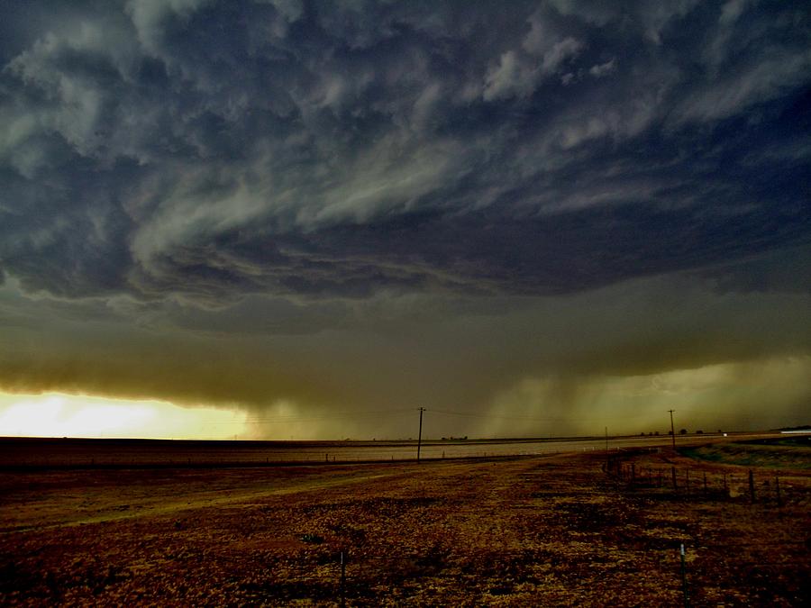 Nature Photograph - Perryton Supercell by Ed Sweeney