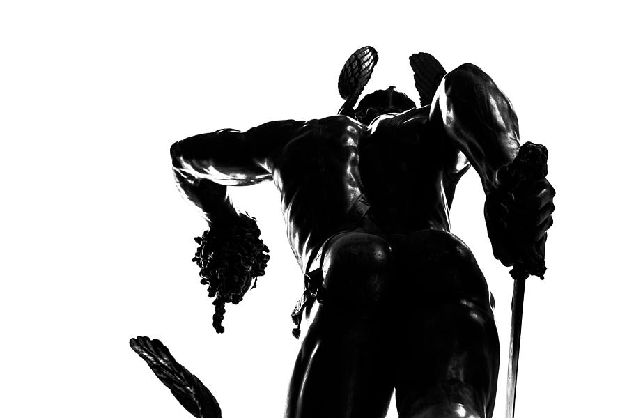 Perseus With The Head Of Medusa Photograph