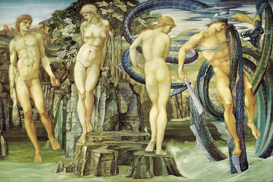 Perseus and Andromeda Painting by Edward Burne-Jones