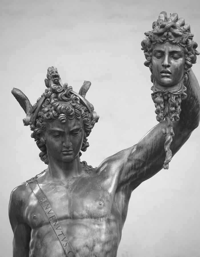 Perseus with Head of Medusa Photograph by Caroline Stella