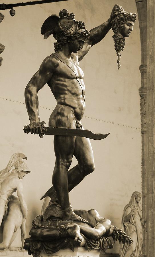 Perseus With the Head of Medusa Photograph by Zinvolle Art