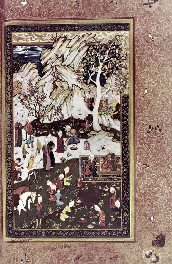 16th Century Painting - Persian Miniature, Early 16th Century by Granger