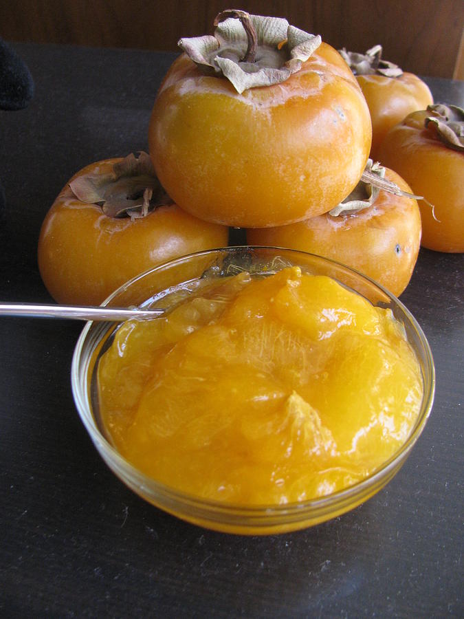 Persimmon Jam Photograph by Alfred Ng