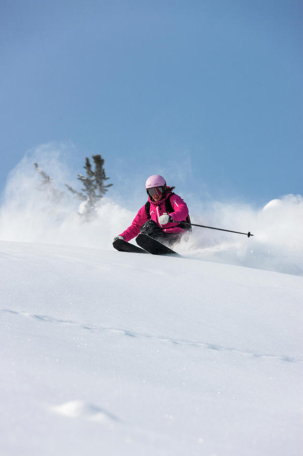 Person Skiing Photograph by Johner Images