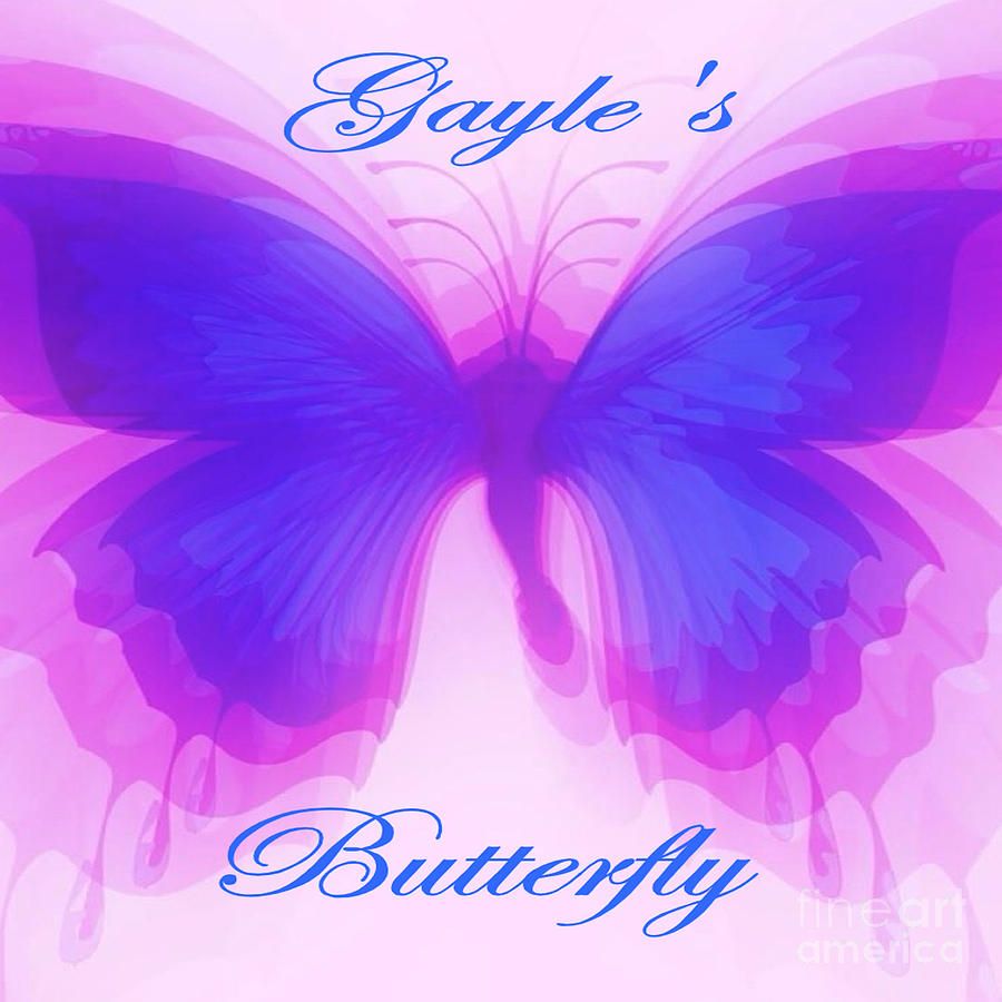 Personal Butterfly Digital Art by Gayle Price Thomas - Fine Art America