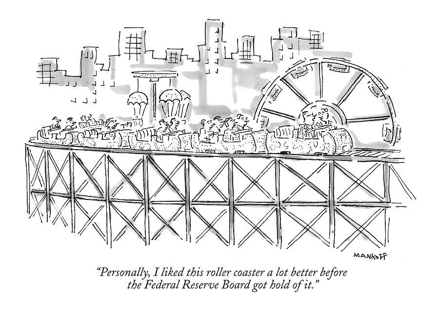 Government Drawing - Personally, I Liked This Roller Coaster A Lot by Robert Mankoff