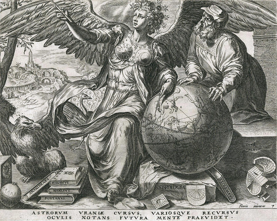 Personification Of Astronomy, 1565 Photograph by Folger Shakespeare Library