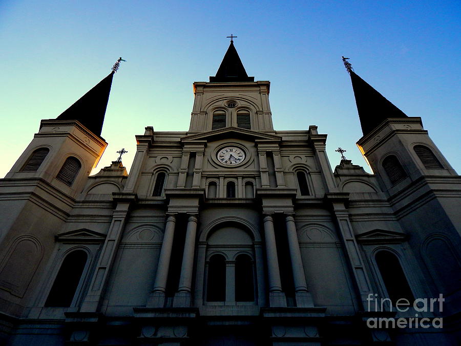 St. Louis Cathedral New Orleans Photograph by Michael Hoard