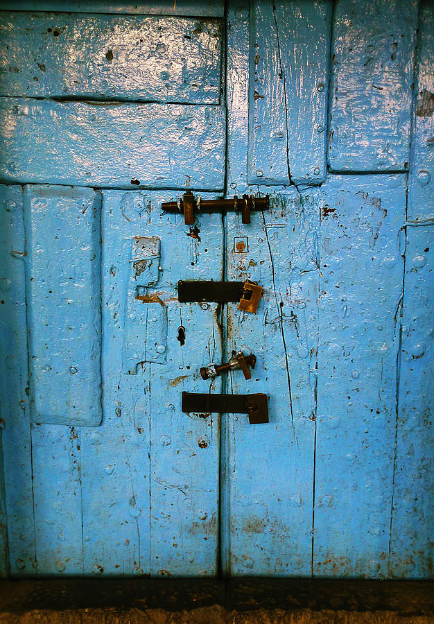 Peruvian Door Decor 8 Photograph by Xueling Zou