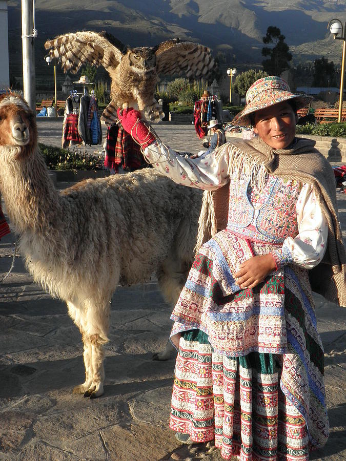 Peruvian Woman Photograph by Isabella Rocha