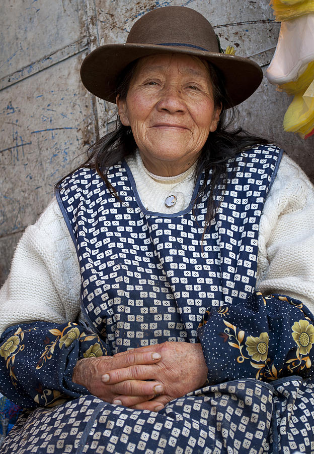 Peruvian Woman Photograph By Madeleine H - Fine Art America