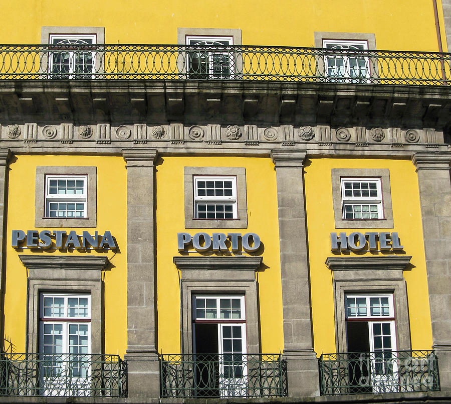 Architecture Photograph - Pestana Porto Hotel by Arlene Carmel