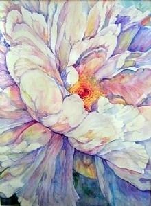Petal scape Painting by Annika Farmer