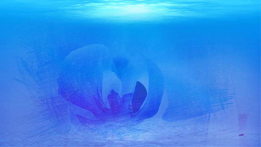 Blue Ocean Digital Art by Xueyin Chen