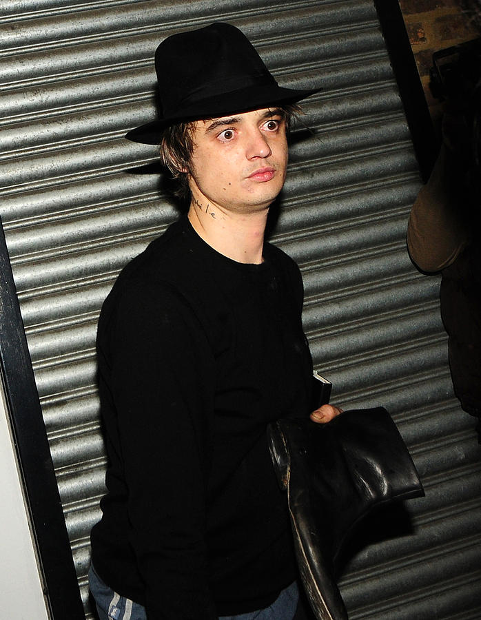 Pete Doherty  Photograph by Paul Sutcliffe