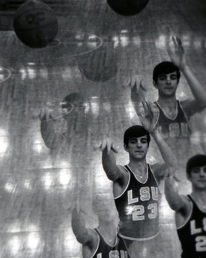 Pete Maravich Photograph - Pete Maravich Kaleidoscope by Retro Images Archive