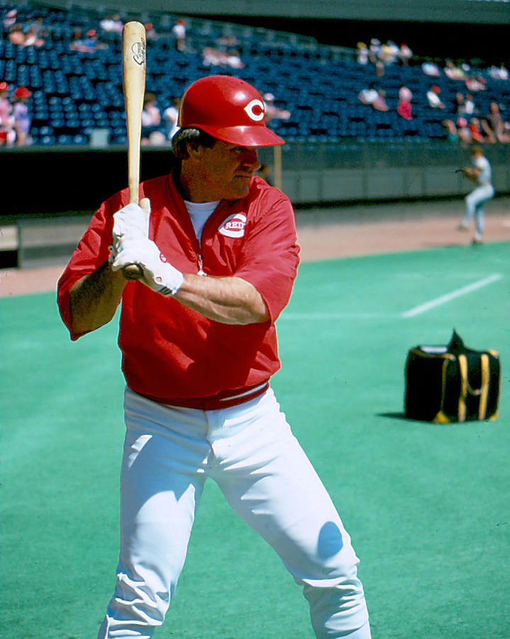 Rookie Of The Year Movie Photograph - Pete Rose Warming Up by Retro Images Archive