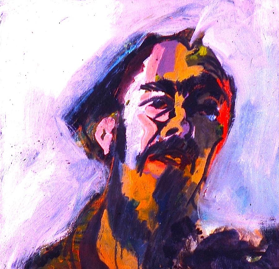 Pete Seeger Painting by Les Leffingwell