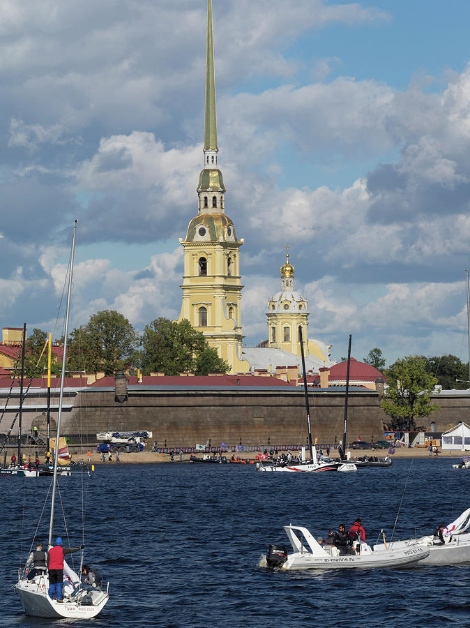 Peter And Paul Cathedral At The Peter Photograph by Panoramic Images
