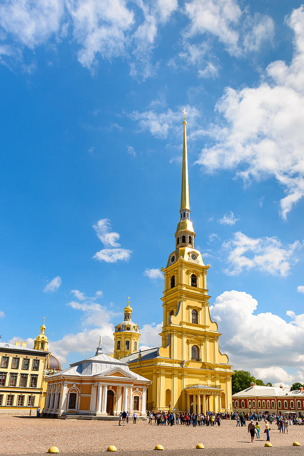 Peter and Paul Cathedral, Saint Petersburg, Russia Photograph by Syolacan