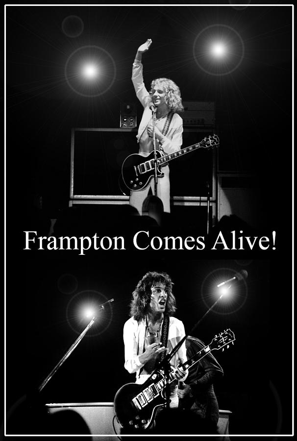 Peter Frampton Live Photograph by Kevin Cable