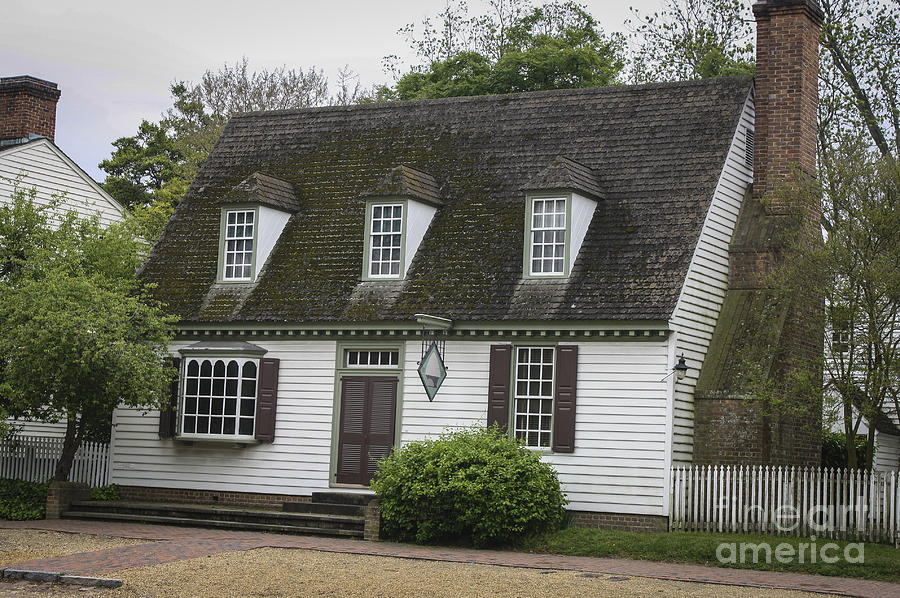 Architecture Photograph - Peter Hay Kitchen Colonial Williamsburg by Teresa Mucha