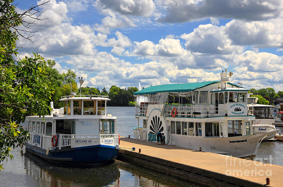 Peterborough Liftlock Cruise Photograph by Charline Xia