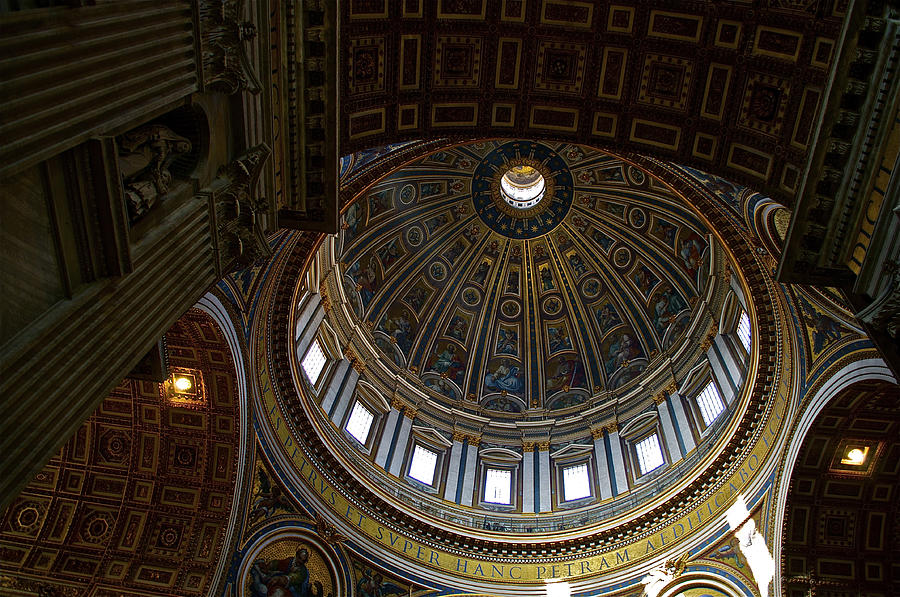 Peter's Ceiling Photograph by Gregory Kent | Fine Art America