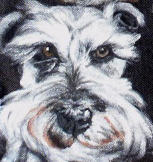 Petey Painting by Carol Russell