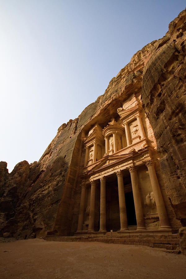 Petra Treasury At Morning Photograph by Universal Stopping Point Photography