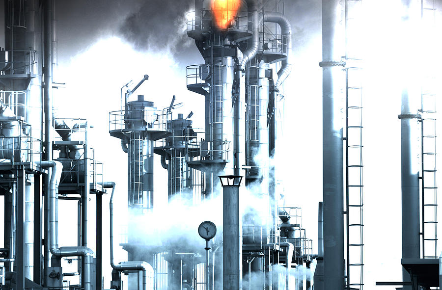Petrochemical Industry Photograph by Christian Lagereek
