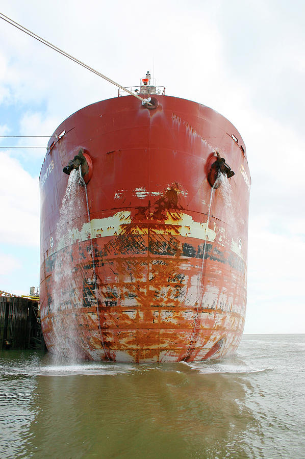 Petrochemical Tanker Photograph by Graeme Ewens/science Photo Library