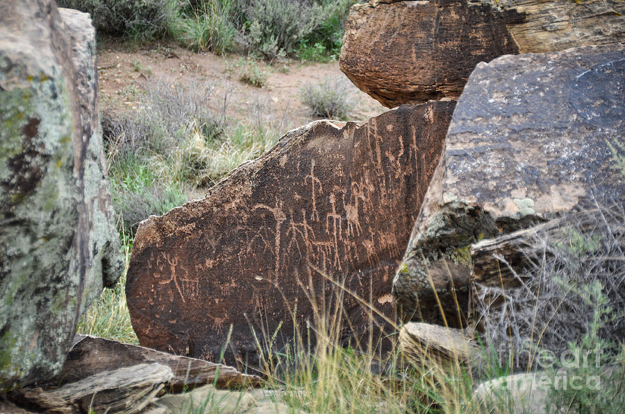 Petroglyph Art Photograph by Cheryl McClure