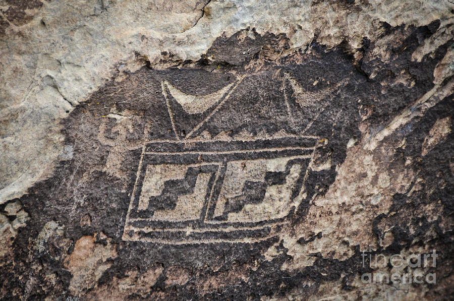 Petroglyph Design Photograph by Cheryl McClure