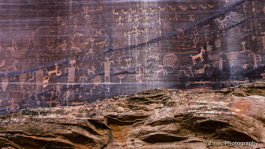 Mesa Verde Pyrography - Petroglyph  by Sully Samartzis